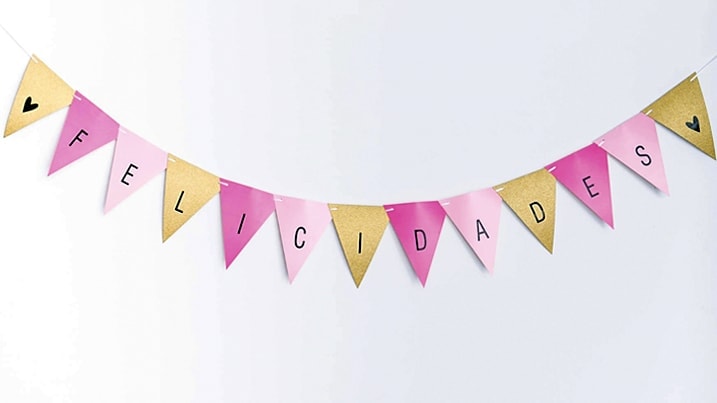 Letrista Gracias Antemano Ideas y decoración para fiestas de cumpleaños infantiles
